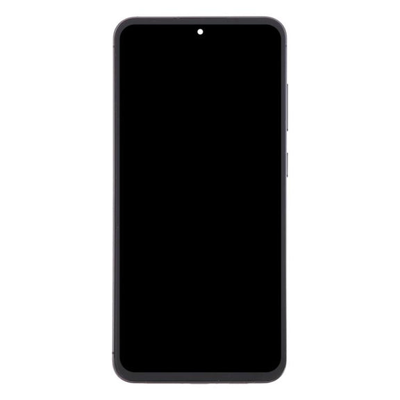 For Samsung Galaxy S24 FE SM-S721B OLED LCD Screen Digitizer Full Assembly with Frame (Black)