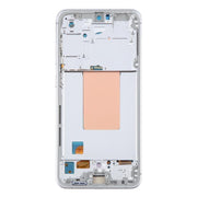 For Samsung Galaxy S24 FE SM-S721B OLED LCD Screen Digitizer Full Assembly with Frame (Silver)