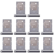 For Samsung Galaxy M35 5G SM-M356B 10pcs Original SIM + SIM / Micro SD Card Tray (Grey)