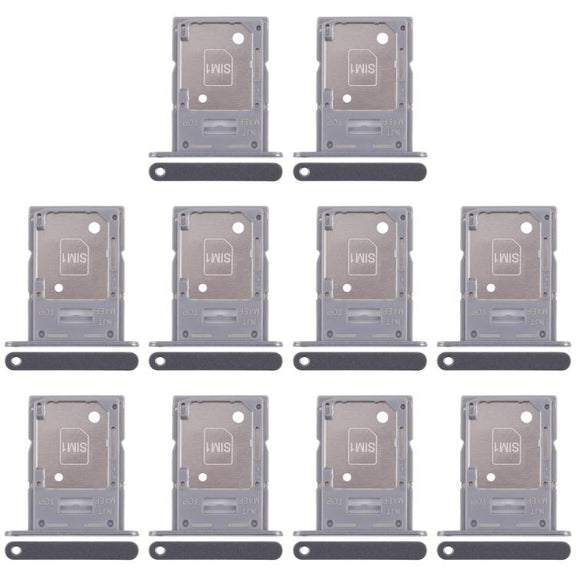 For Samsung Galaxy M35 5G SM-M356B 10pcs Original SIM + SIM / Micro SD Card Tray (Grey)