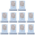 For Samsung Galaxy M35 5G SM-M356B 10pcs Original SIM + SIM / Micro SD Card Tray (Blue) - free shipping - PMC TechLife - Order now!