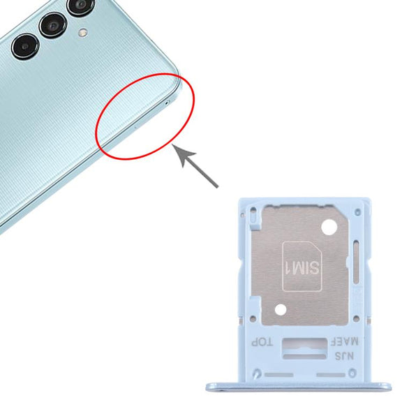 For Samsung Galaxy M35 5G SM-M356B 10pcs Original SIM + SIM / Micro SD Card Tray (Blue)