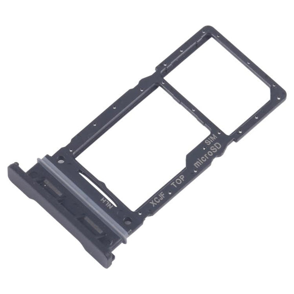 For Samsung Galaxy Tab Active5 5G SM-X306 Original SIM Card Tray + Micro SD Card Tray (Black)