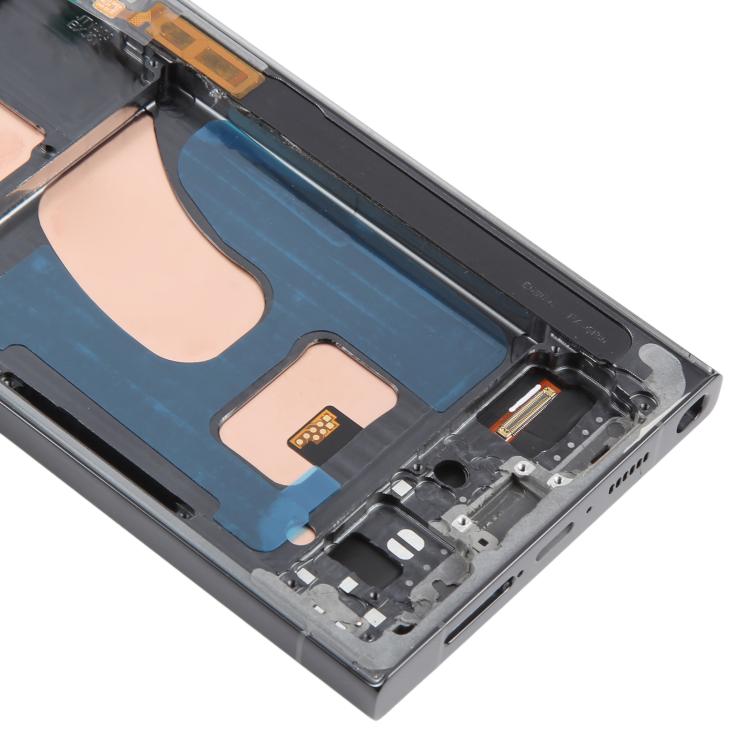 For Samsung Galaxy S23 Ultra SM-S918B 6.72 inch TFT LCD Screen Digitizer Full Assembly with Frame, Not Supporting Fingerprint Identification (Green)