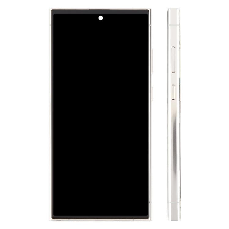 For Samsung Galaxy S23 Ultra SM-S918B 6.72 inch TFT LCD Screen Digitizer Full Assembly with Frame, Not Supporting Fingerprint Identification (Gold)