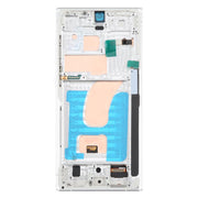 For Samsung Galaxy S23 Ultra SM-S918B 6.72 inch TFT LCD Screen Digitizer Full Assembly with Frame, Not Supporting Fingerprint Identification (Silver)