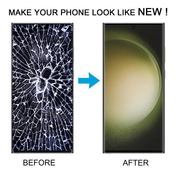 For Samsung Galaxy S23 Ultra SM-S918B 6.72 inch TFT LCD Screen Digitizer Full Assembly with Frame, Not Supporting Fingerprint Identification (Silver) - free shipping - PMC TechLife - Order now!