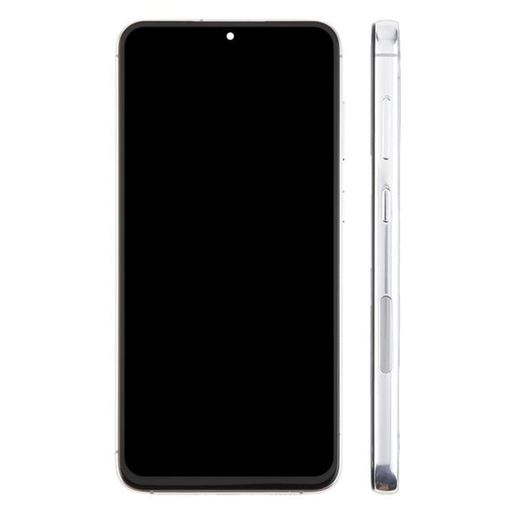 For Samsung Galaxy S23+ SM-S916B 6.43 inch TFT LCD Screen Digitizer Full Assembly with Frame, Not Supporting Fingerprint Identification (Silver)