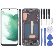 For Samsung Galaxy S22+ SM-S906B 6.43 inch TFT LCD Screen Digitizer Full Assembly with Frame, Not Supporting Fingerprint Identification (Black)