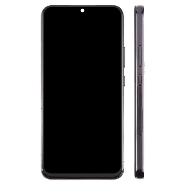 For Samsung Galaxy S22+ SM-S906B 6.43 inch TFT LCD Screen Digitizer Full Assembly with Frame, Not Supporting Fingerprint Identification (Black)