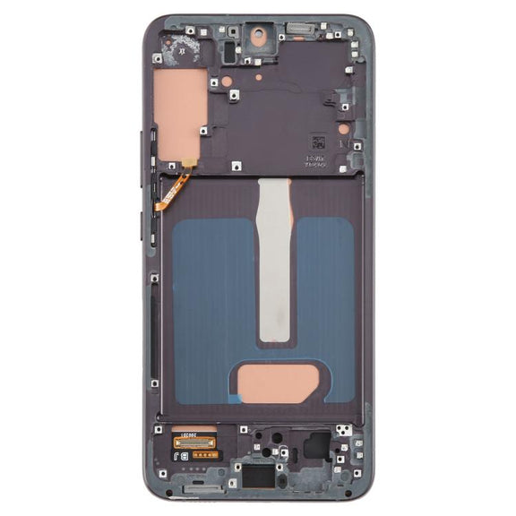 For Samsung Galaxy S22+ SM-S906B 6.43 inch TFT LCD Screen Digitizer Full Assembly with Frame, Not Supporting Fingerprint Identification (Black)