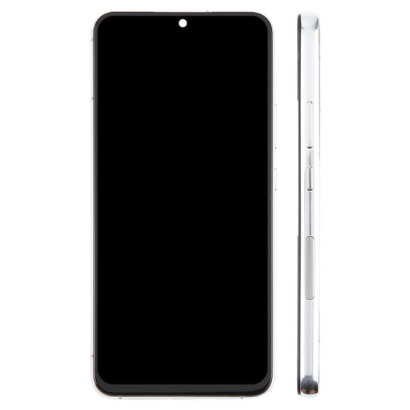 For Samsung Galaxy S22+ SM-S906B 6.43 inch TFT LCD Screen Digitizer Full Assembly with Frame, Not Supporting Fingerprint Identification (Silver)