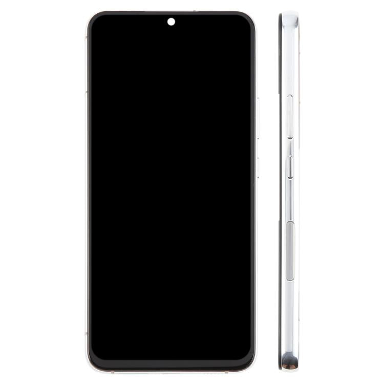 For Samsung Galaxy S22+ SM-S906B 6.43 inch TFT LCD Screen Digitizer Full Assembly with Frame, Not Supporting Fingerprint Identification (Silver)