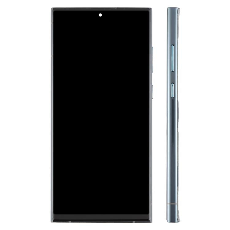 For Samsung Galaxy S22 Ultra SM-S908B 6.72 inch TFT LCD Screen Digitizer Full Assembly with Frame, Not Supporting Fingerprint Identification (Green)