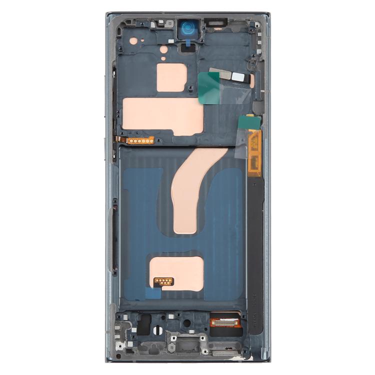 For Samsung Galaxy S22 Ultra SM-S908B 6.72 inch TFT LCD Screen Digitizer Full Assembly with Frame, Not Supporting Fingerprint Identification (Green) - free shipping - PMC TechLife - Order now!