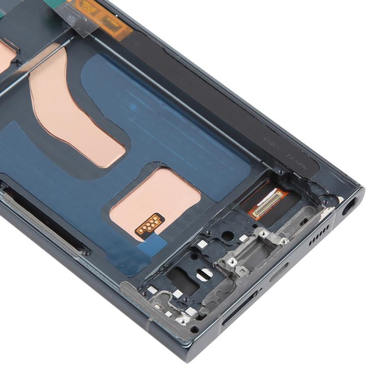 For Samsung Galaxy S22 Ultra SM-S908B 6.72 inch TFT LCD Screen Digitizer Full Assembly with Frame, Not Supporting Fingerprint Identification (Green) - free shipping - PMC TechLife - Order now!