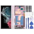 For Samsung Galaxy S22 Ultra SM-S908B 6.72 inch TFT LCD Screen Digitizer Full Assembly with Frame, Not Supporting Fingerprint Identification (Purple) - free shipping - PMC TechLife - Order now!