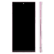 For Samsung Galaxy S22 Ultra SM-S908B 6.72 inch TFT LCD Screen Digitizer Full Assembly with Frame, Not Supporting Fingerprint Identification (Purple)