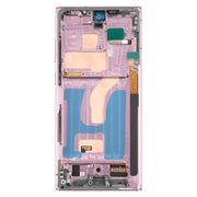For Samsung Galaxy S22 Ultra SM-S908B 6.72 inch TFT LCD Screen Digitizer Full Assembly with Frame, Not Supporting Fingerprint Identification (Purple)