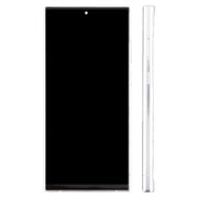 For Samsung Galaxy S22 Ultra SM-S908B 6.72 inch TFT LCD Screen Digitizer Full Assembly with Frame, Not Supporting Fingerprint Identification (Silver)