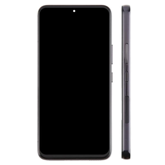 For Samsung Galaxy S22 SM-S901B 5.96 inch TFT LCD Screen Digitizer Full Assembly with Frame, Not Supporting Fingerprint Identification (Black)