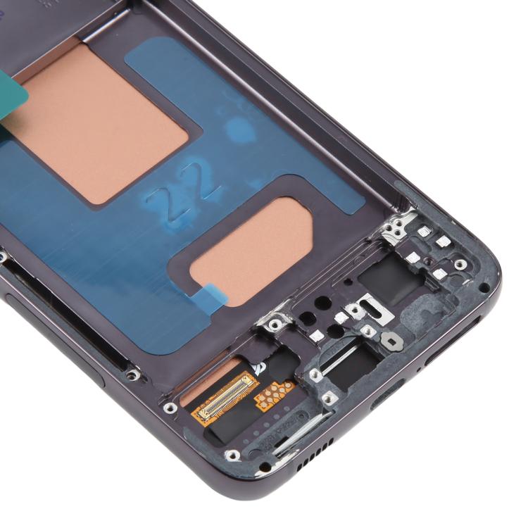 For Samsung Galaxy S22 SM-S901B 5.96 inch TFT LCD Screen Digitizer Full Assembly with Frame, Not Supporting Fingerprint Identification (Black)