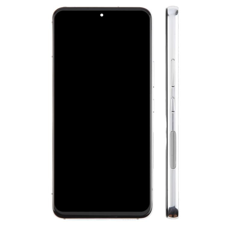 For Samsung Galaxy S22 SM-S901B 5.96 inch TFT LCD Screen Digitizer Full Assembly with Frame, Not Supporting Fingerprint Identification (Silver)