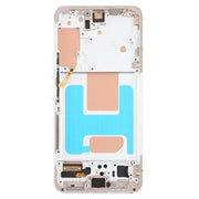 For Samsung Galaxy S22 SM-S901B 5.96 inch TFT LCD Screen Digitizer Full Assembly with Frame, Not Supporting Fingerprint Identification (Silver)