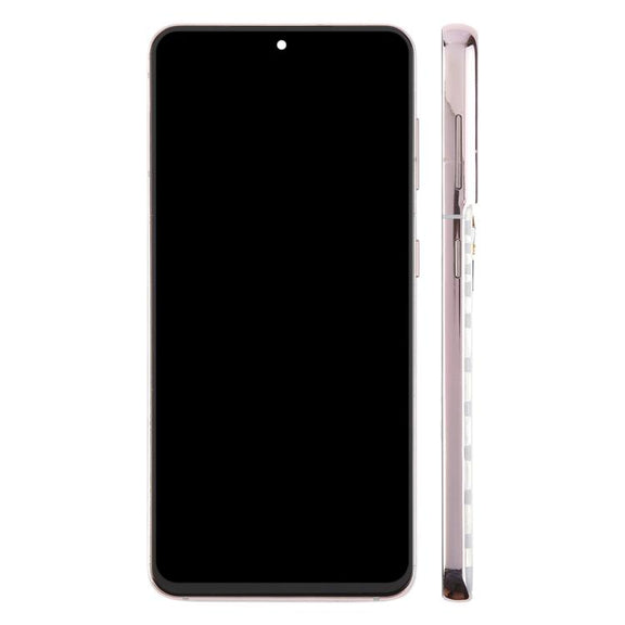For Samsung Galaxy S21 5G SM-G991B 6.12 inch TFT LCD Screen Digitizer Full Assembly with Frame, Not Supporting Fingerprint Identification (Gold)