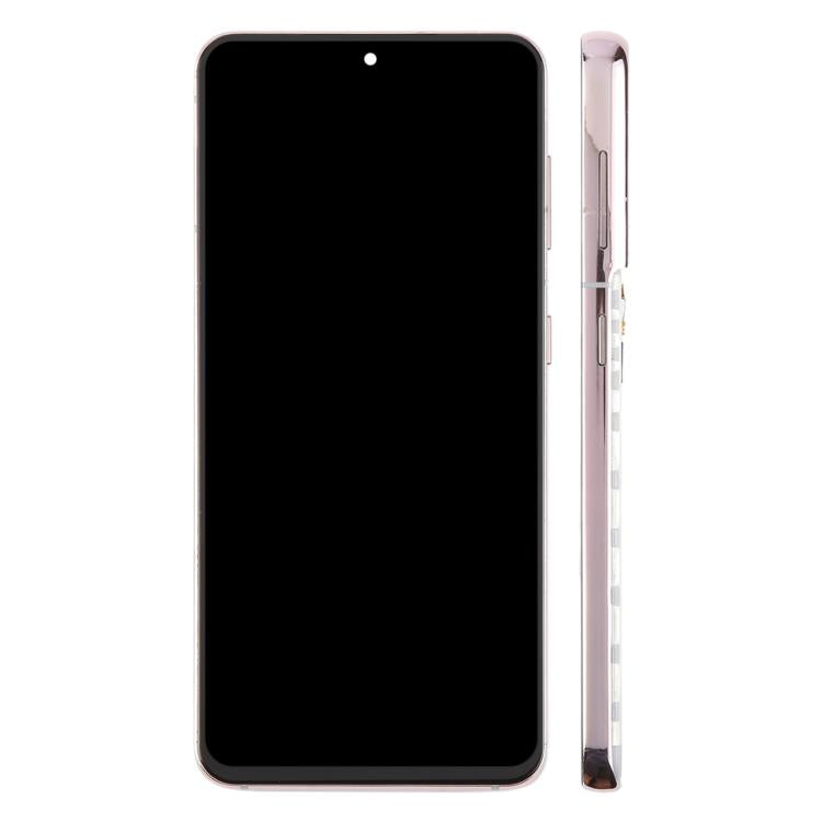 For Samsung Galaxy S21 5G SM-G991B 6.12 inch TFT LCD Screen Digitizer Full Assembly with Frame, Not Supporting Fingerprint Identification (Gold)