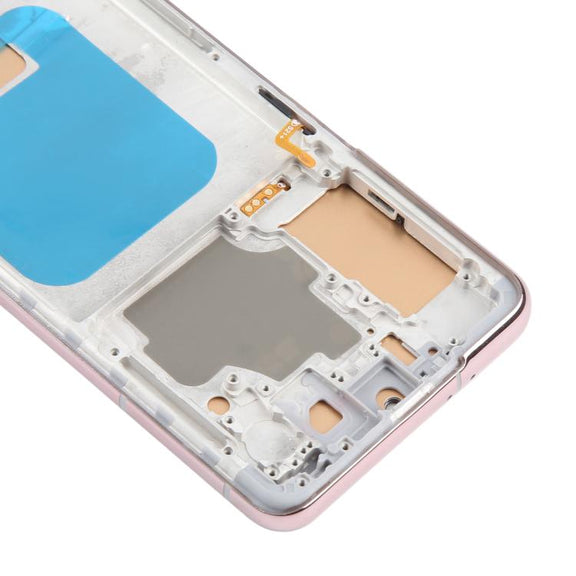 For Samsung Galaxy S21 5G SM-G991B 6.12 inch TFT LCD Screen Digitizer Full Assembly with Frame, Not Supporting Fingerprint Identification (Gold)