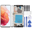 For Samsung Galaxy S21 5G SM-G991B 6.12 inch TFT LCD Screen Digitizer Full Assembly with Frame, Not Supporting Fingerprint Identification (Silver) - free shipping - PMC TechLife - Order now!