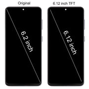 For Samsung Galaxy S21 5G SM-G991B 6.12 inch TFT LCD Screen Digitizer Full Assembly with Frame, Not Supporting Fingerprint Identification (Gold)