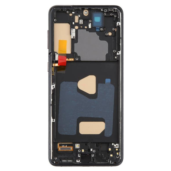 For Samsung Galaxy S21+ SM-G996B 6.58 inch TFT LCD Screen Digitizer Full Assembly with Frame, Not Supporting Fingerprint Identification (Black)