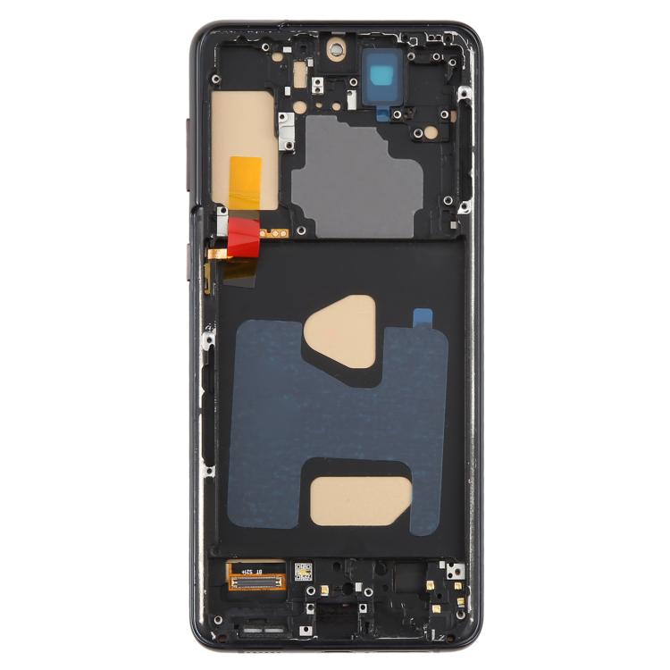 For Samsung Galaxy S21+ SM-G996B 6.58 inch TFT LCD Screen Digitizer Full Assembly with Frame, Not Supporting Fingerprint Identification (Black)
