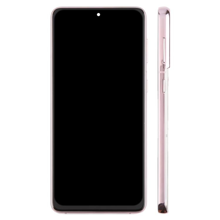 For Samsung Galaxy S21+ SM-G996B 6.58 inch TFT LCD Screen Digitizer Full Assembly with Frame, Not Supporting Fingerprint Identification (Gold)