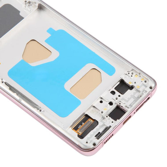 For Samsung Galaxy S21+ SM-G996B 6.58 inch TFT LCD Screen Digitizer Full Assembly with Frame, Not Supporting Fingerprint Identification (Gold)