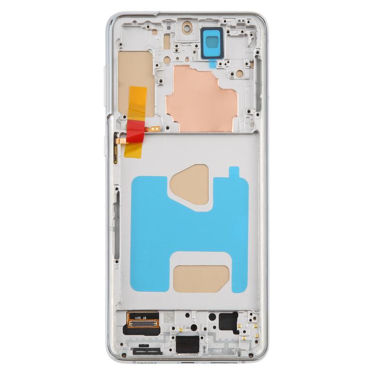 For Samsung Galaxy S21+ SM-G996B 6.58 inch TFT LCD Screen Digitizer Full Assembly with Frame, Not Supporting Fingerprint Identification (Silver)