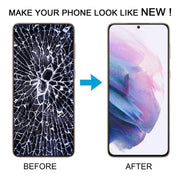 For Samsung Galaxy S21+ SM-G996B 6.58 inch TFT LCD Screen Digitizer Full Assembly with Frame, Not Supporting Fingerprint Identification (Silver)