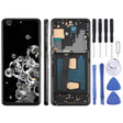 For Samsung Galaxy S20 Ultra SM-G988B 6.78 inch TFT LCD Screen Digitizer Full Assembly with Frame, Not Supporting Fingerprint Identification (Black) - free shipping - PMC TechLife - Order now!