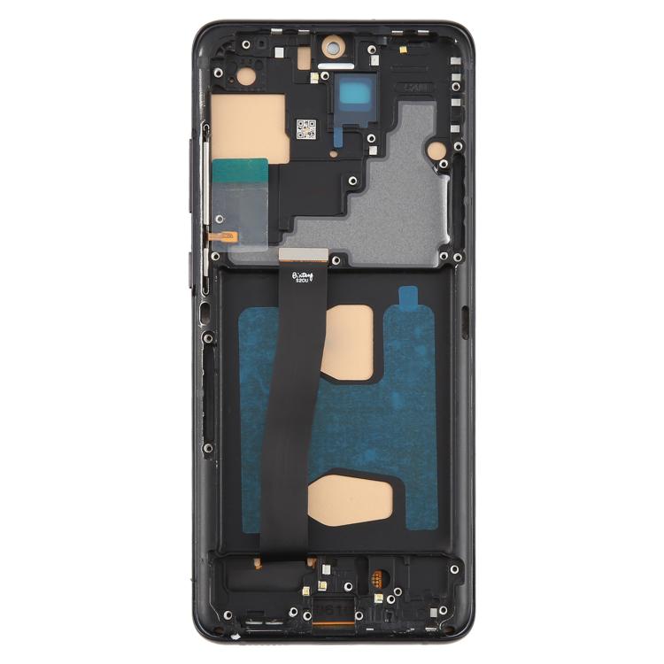 For Samsung Galaxy S20 Ultra SM-G988B 6.78 inch TFT LCD Screen Digitizer Full Assembly with Frame, Not Supporting Fingerprint Identification (Black)