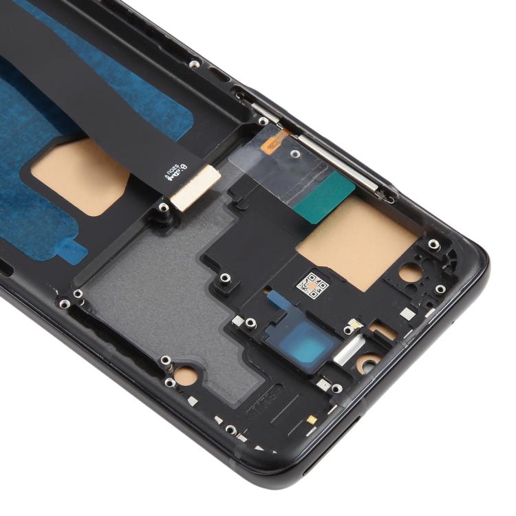 For Samsung Galaxy S20 Ultra SM-G988B 6.78 inch TFT LCD Screen Digitizer Full Assembly with Frame, Not Supporting Fingerprint Identification (Black)