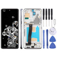 For Samsung Galaxy S20 Ultra SM-G988B 6.78 inch TFT LCD Screen Digitizer Full Assembly with Frame, Not Supporting Fingerprint Identification (Grey) - free shipping - PMC TechLife - Order now!