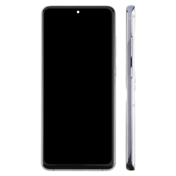 For Samsung Galaxy S20 Ultra SM-G988B 6.78 inch TFT LCD Screen Digitizer Full Assembly with Frame, Not Supporting Fingerprint Identification (Grey)