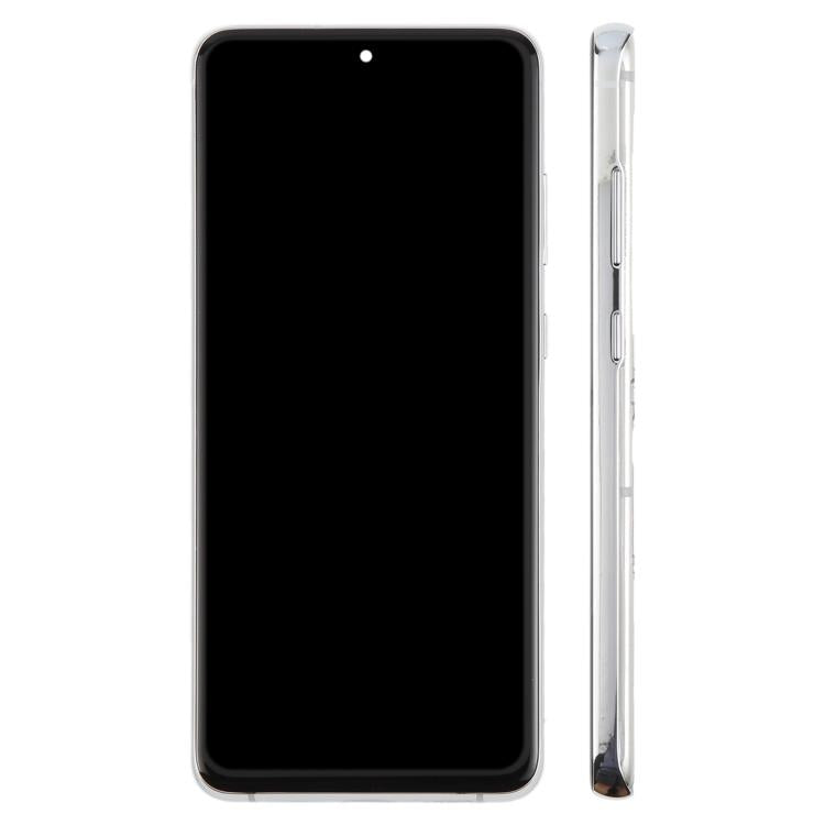 For Samsung Galaxy S20 Ultra SM-G988B 6.78 inch TFT LCD Screen Digitizer Full Assembly with Frame, Not Supporting Fingerprint Identification (Silver)