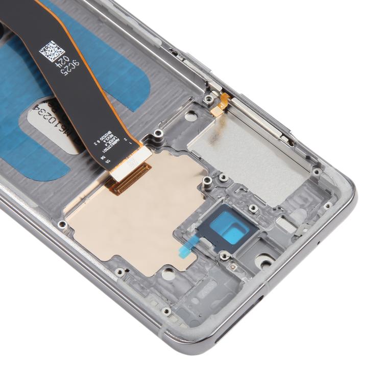For Samsung Galaxy S20 4G SM-G980F 6.12 inch TFT LCD Screen Digitizer Full Assembly with Frame, Not Supporting Fingerprint Identification (Grey)