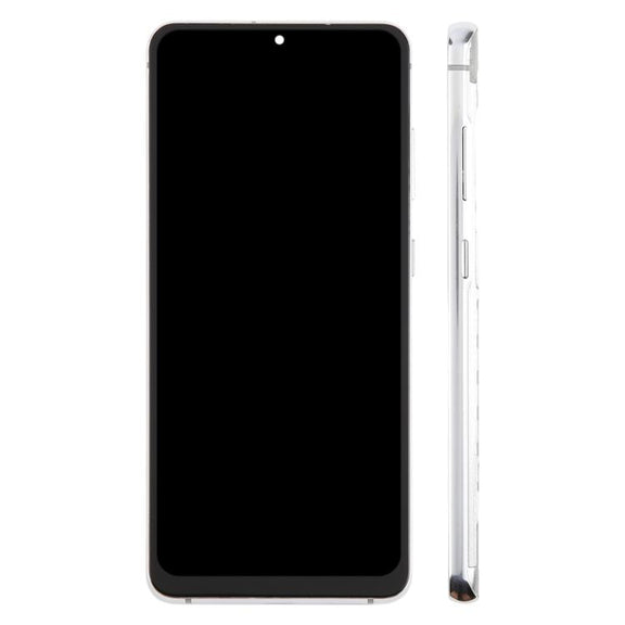 For Samsung Galaxy S20 4G SM-G980F 6.12 inch TFT LCD Screen Digitizer Full Assembly with Frame, Not Supporting Fingerprint Identification (Silver)