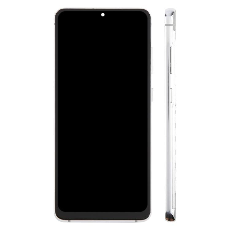 For Samsung Galaxy S20 4G SM-G980F 6.12 inch TFT LCD Screen Digitizer Full Assembly with Frame, Not Supporting Fingerprint Identification (Silver)
