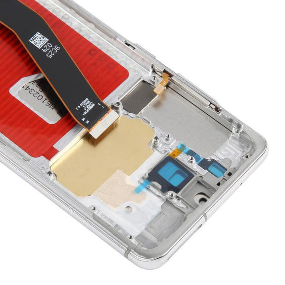 For Samsung Galaxy S20 4G SM-G980F 6.12 inch TFT LCD Screen Digitizer Full Assembly with Frame, Not Supporting Fingerprint Identification (Silver)