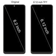 For Samsung Galaxy S20 4G SM-G980F 6.12 inch TFT LCD Screen Digitizer Full Assembly with Frame, Not Supporting Fingerprint Identification (Grey)